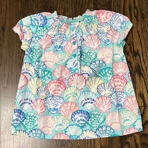 Gymboree Seashell Top size 4